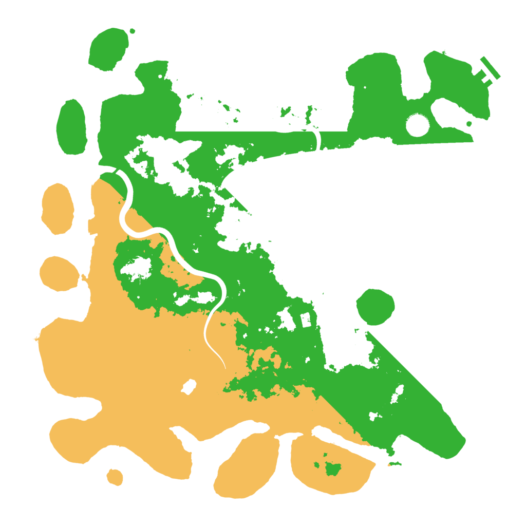 Biome Rust Map: Procedural Map, Size: 4000, Seed: 205710396