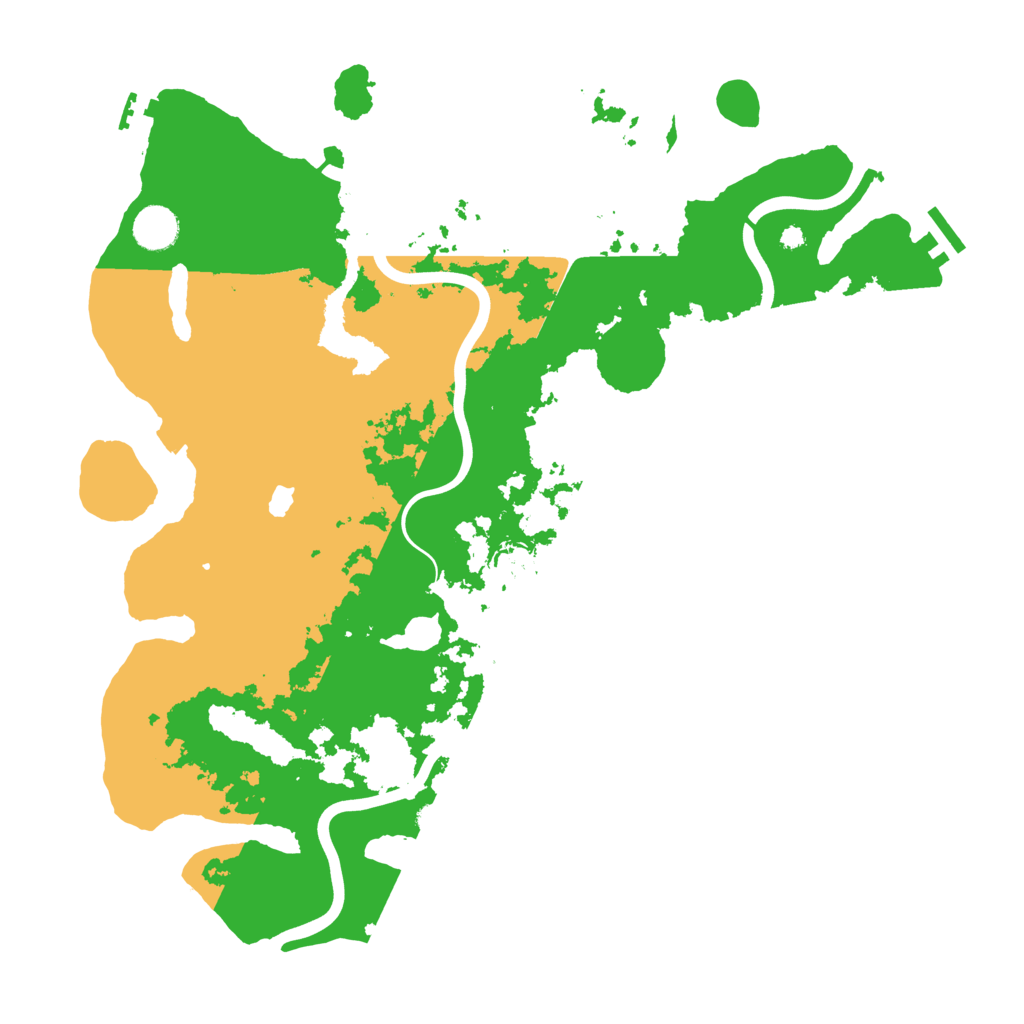 Biome Rust Map: Procedural Map, Size: 4000, Seed: 2013235164