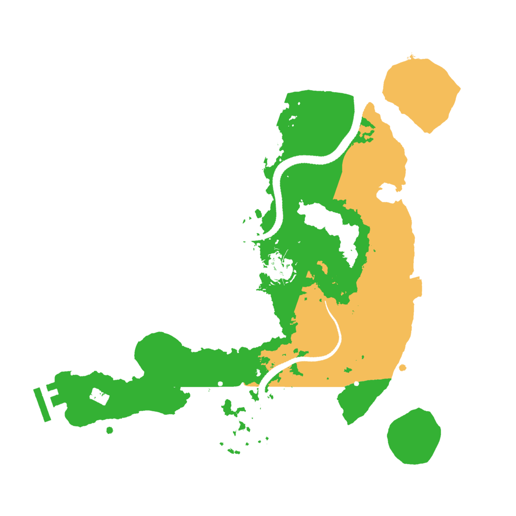 Biome Rust Map: Procedural Map, Size: 3000, Seed: 805333478
