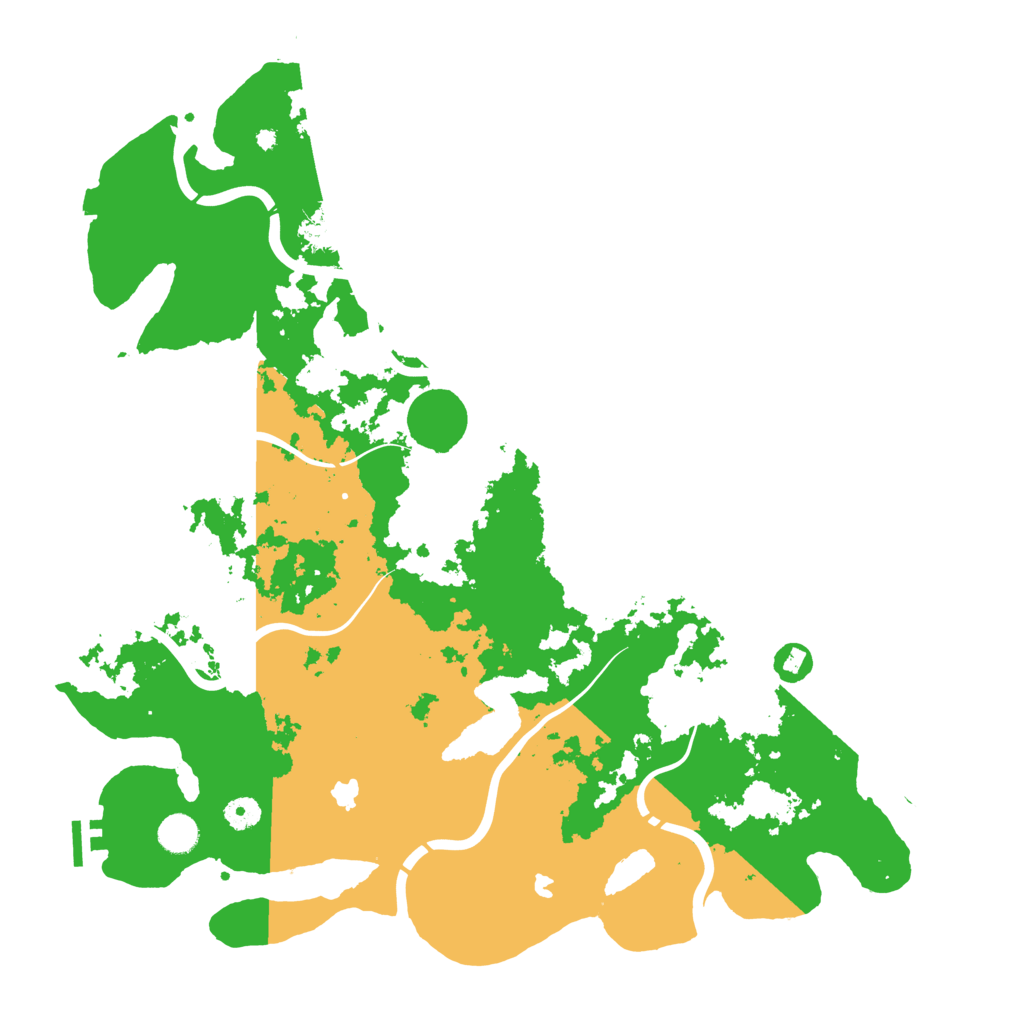 Biome Rust Map: Procedural Map, Size: 4500, Seed: 1526861636