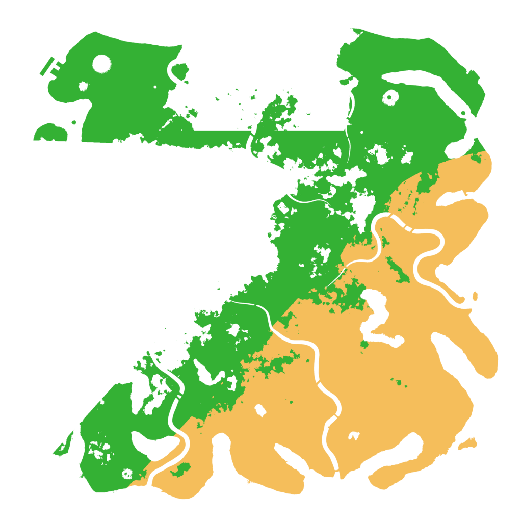 Biome Rust Map: Procedural Map, Size: 5000, Seed: 1633255191