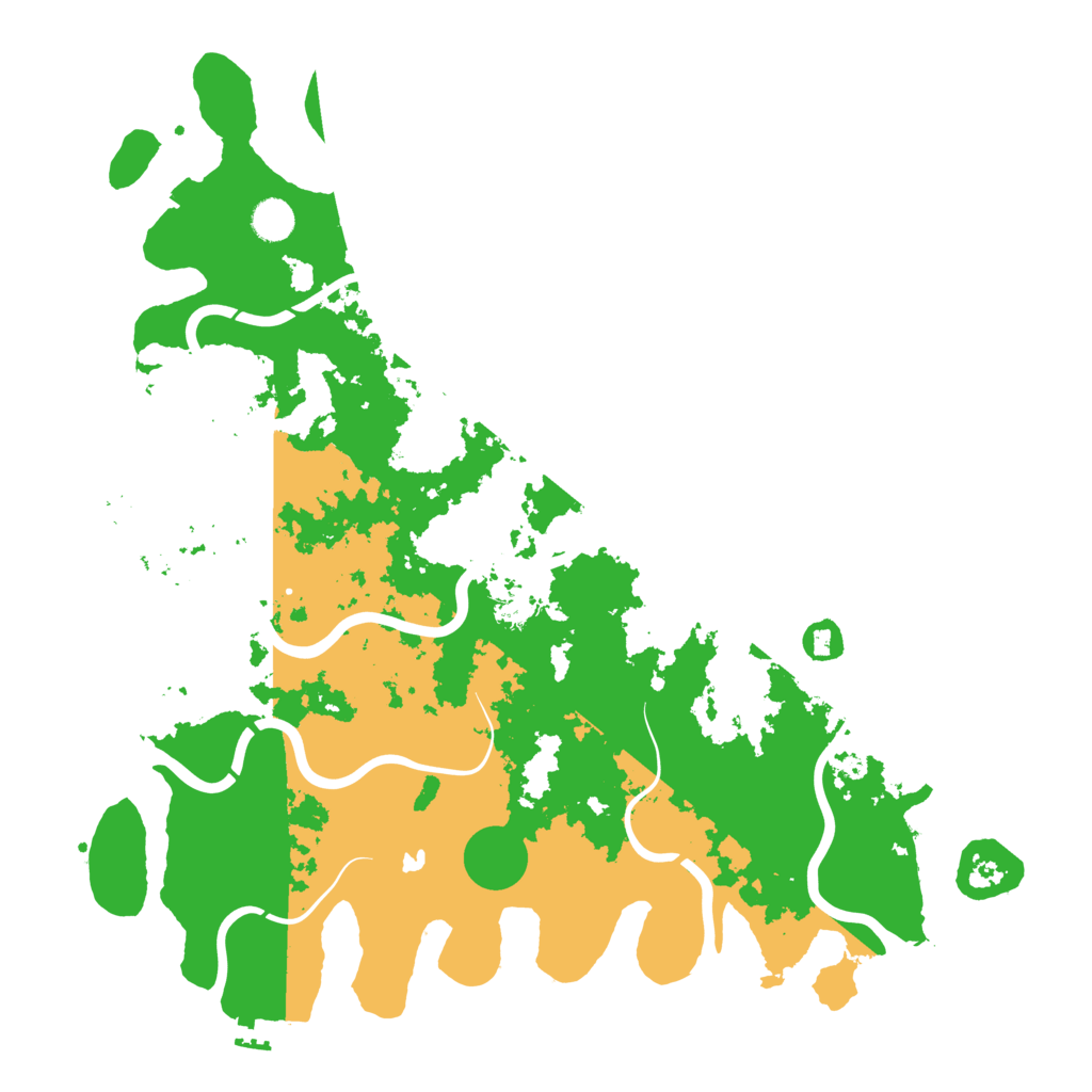 Biome Rust Map: Procedural Map, Size: 4500, Seed: 759814906