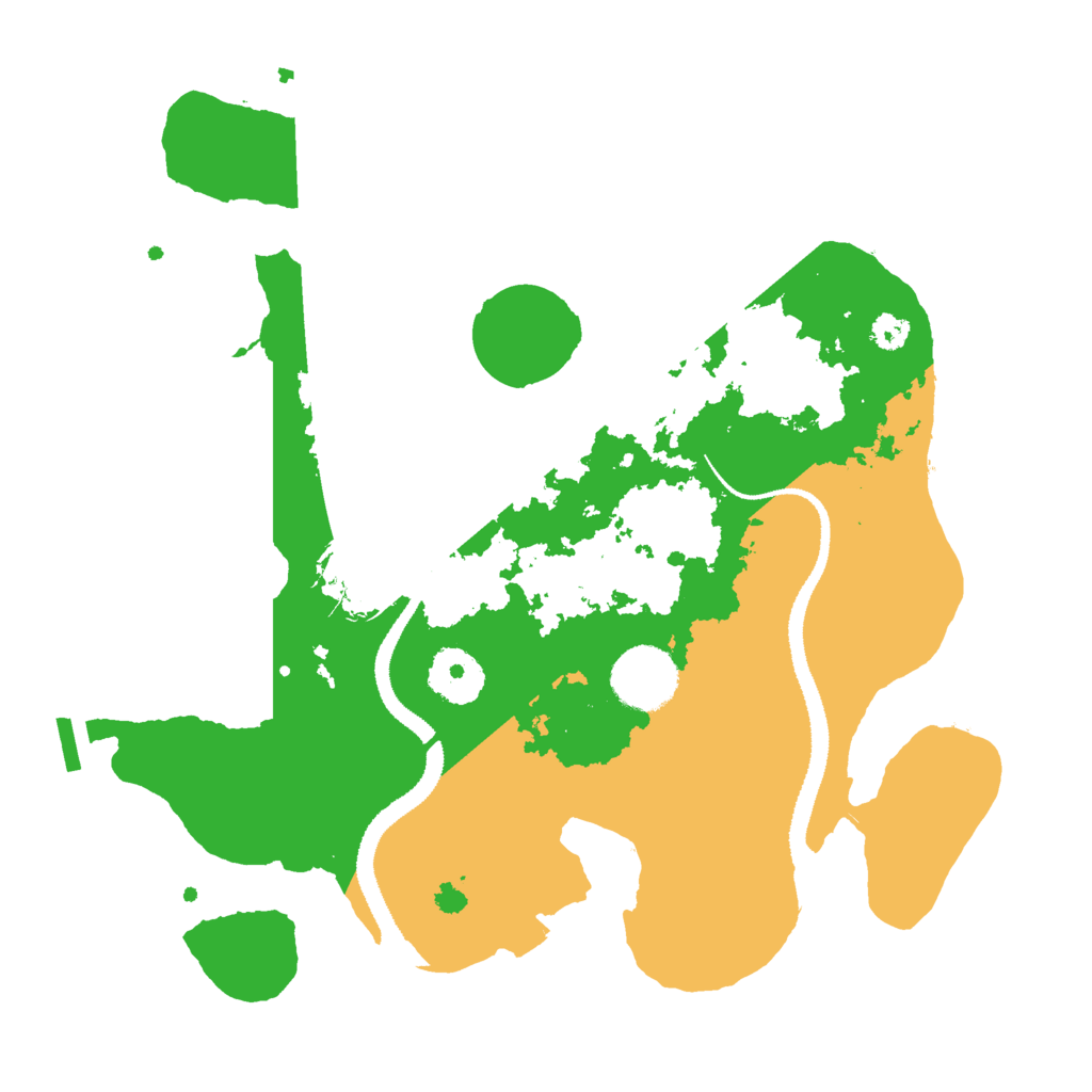 Biome Rust Map: Procedural Map, Size: 3000, Seed: 765849035
