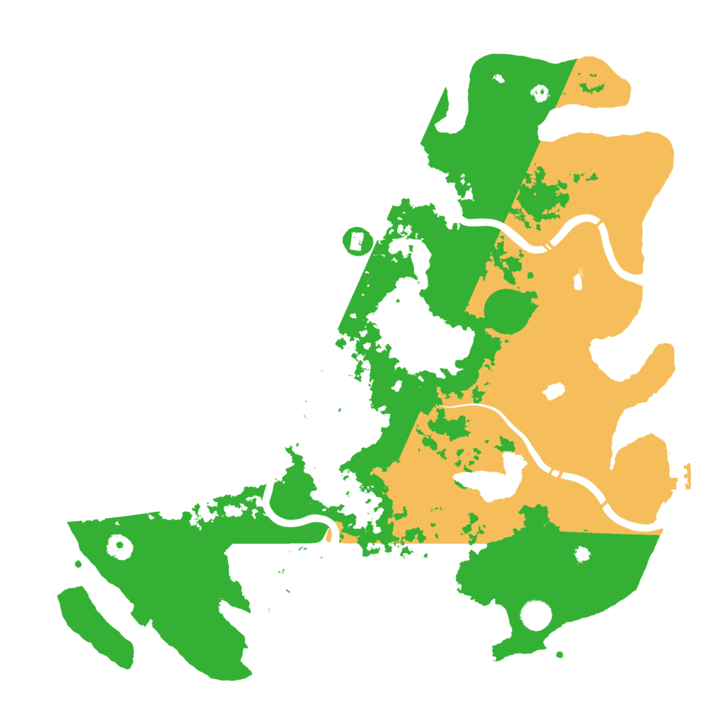Biome Rust Map: Procedural Map, Size: 4250, Seed: 248173475