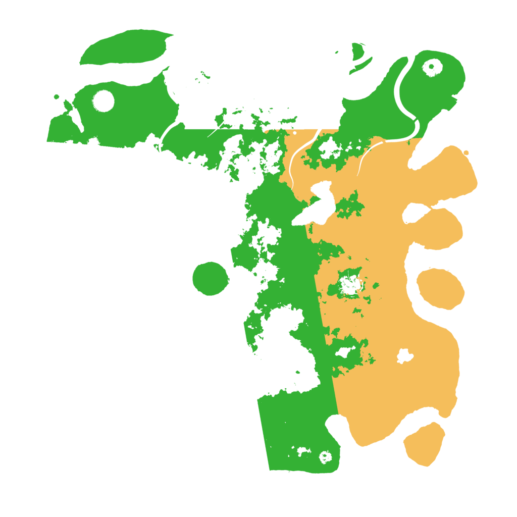 Biome Rust Map: Procedural Map, Size: 4200, Seed: 1280980720