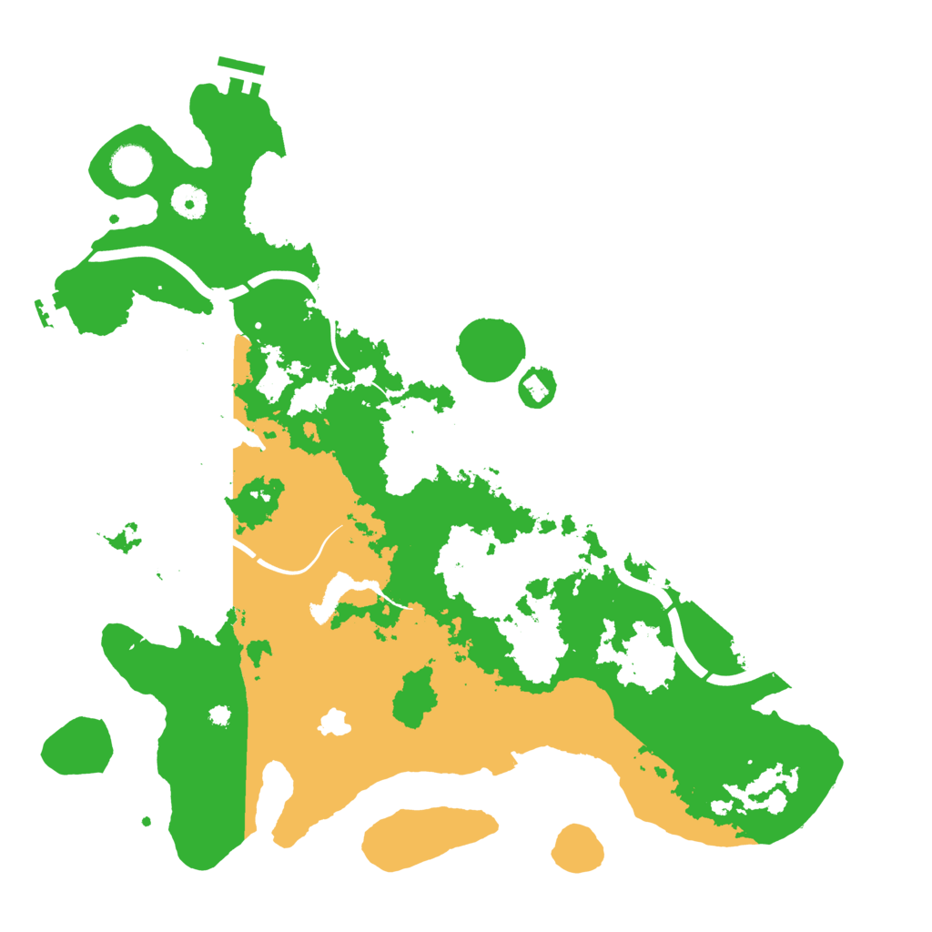 Biome Rust Map: Procedural Map, Size: 4000, Seed: 1338699464