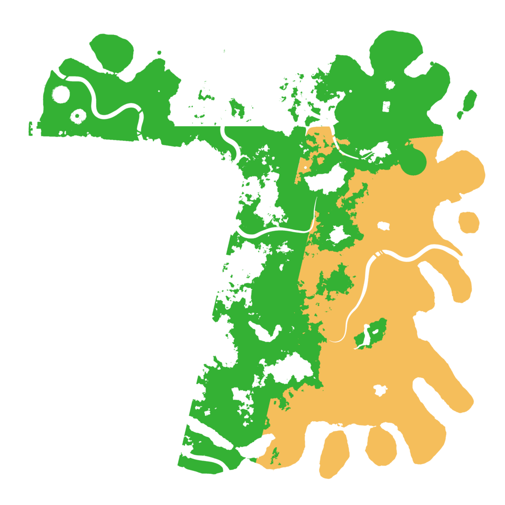 Biome Rust Map: Procedural Map, Size: 5050, Seed: 72812