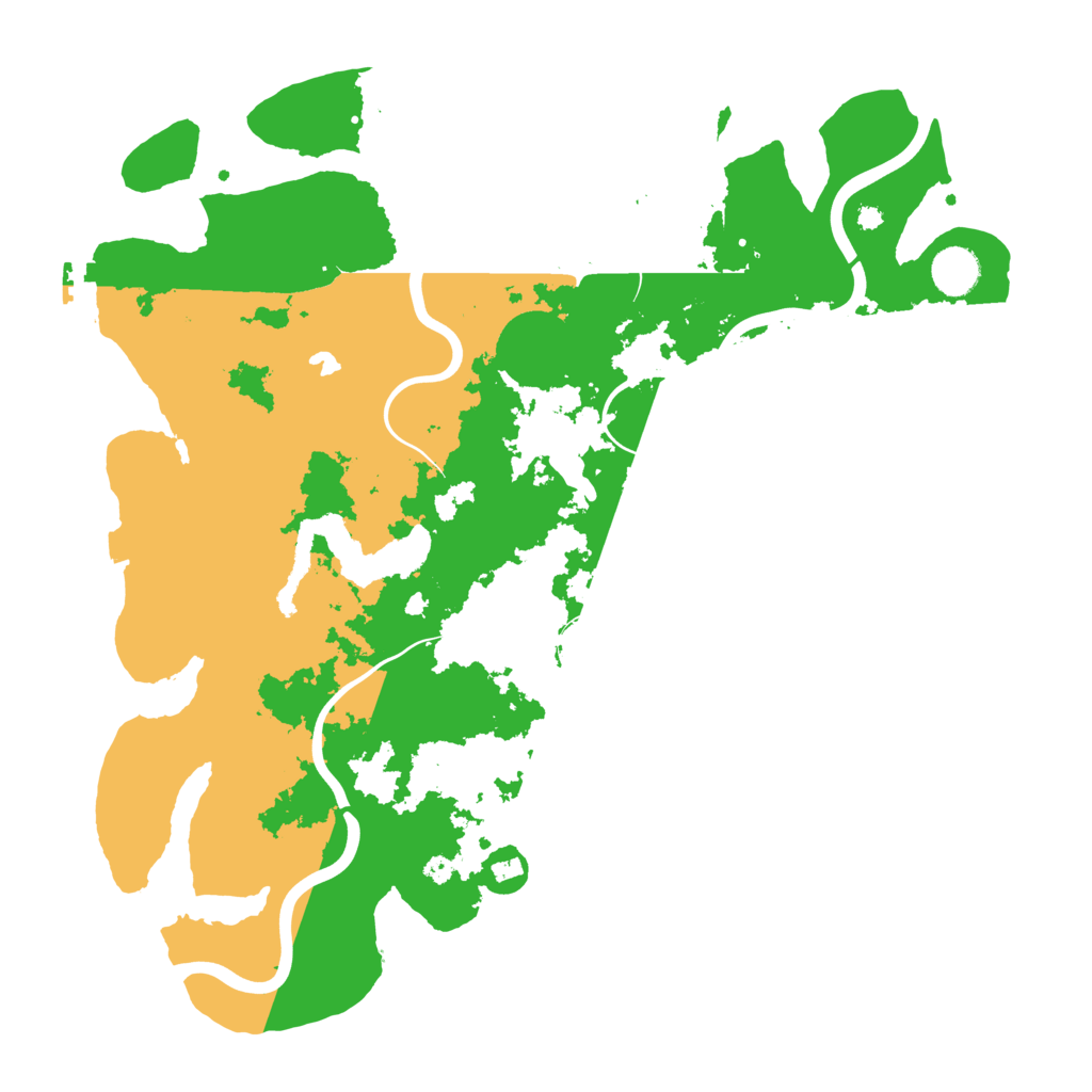 Biome Rust Map: Procedural Map, Size: 4000, Seed: 374127859