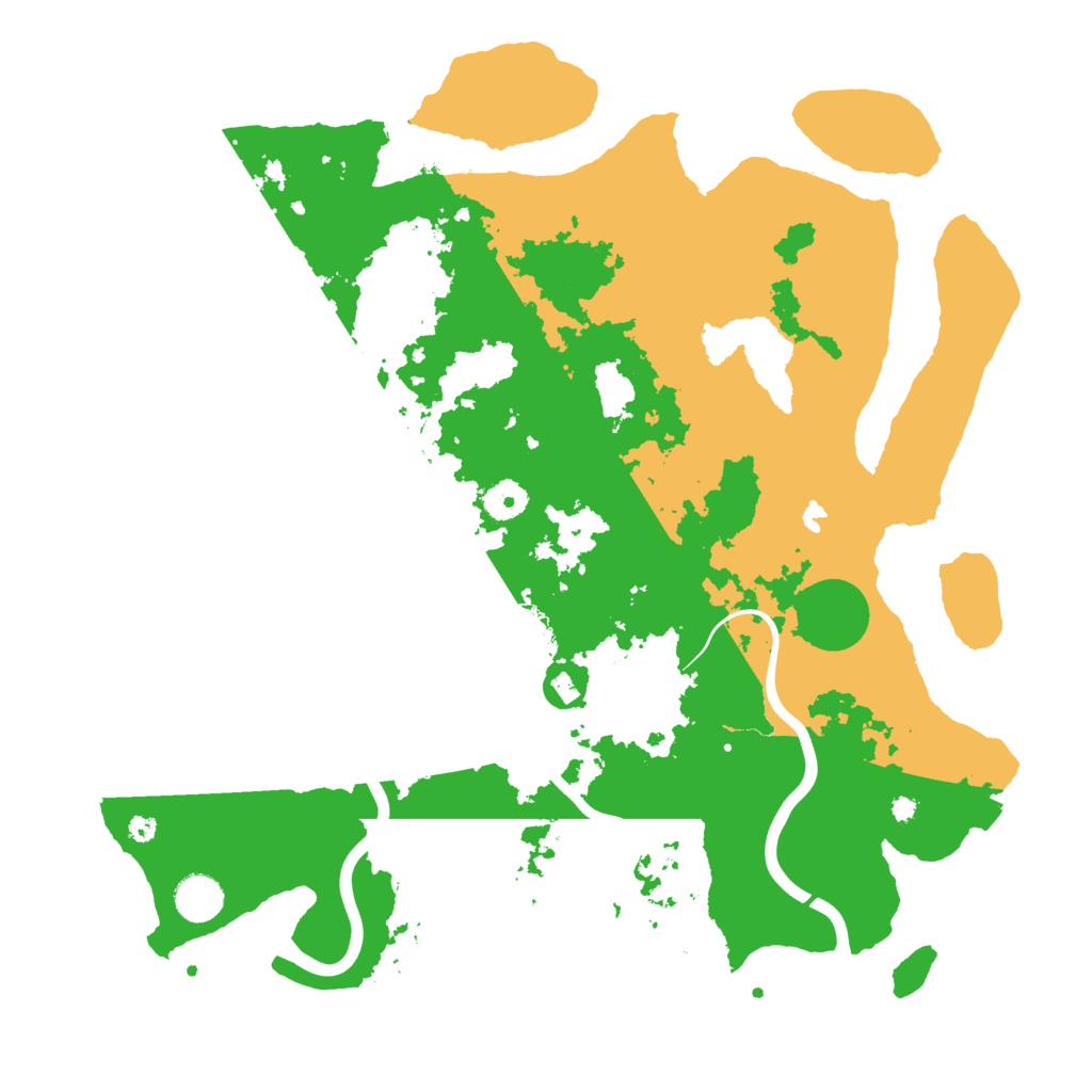 Biome Rust Map: Procedural Map, Size: 4000, Seed: 292782654