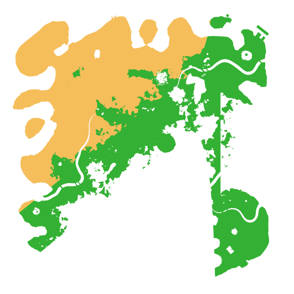 Biome Rust Map: Procedural Map, Size: 4250, Seed: 1325370427