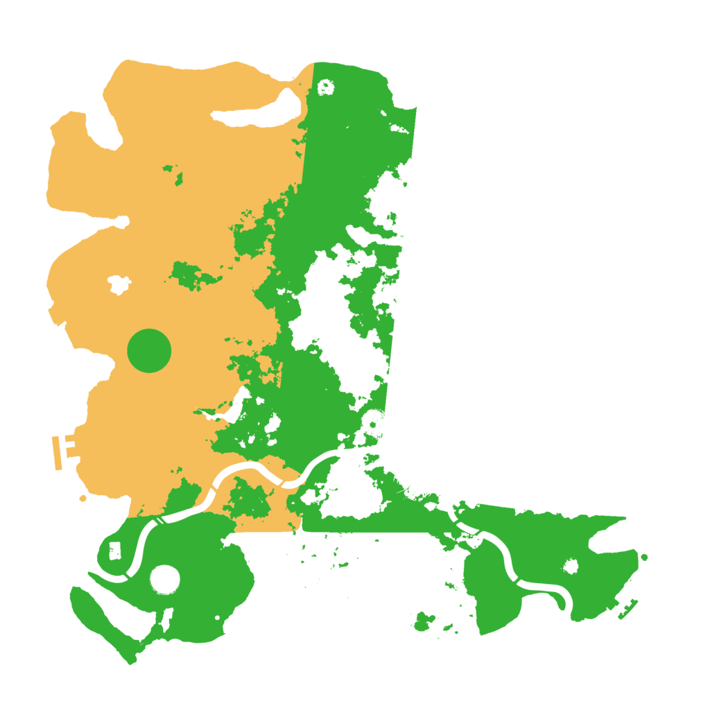 Biome Rust Map: Procedural Map, Size: 4250, Seed: 1916013791