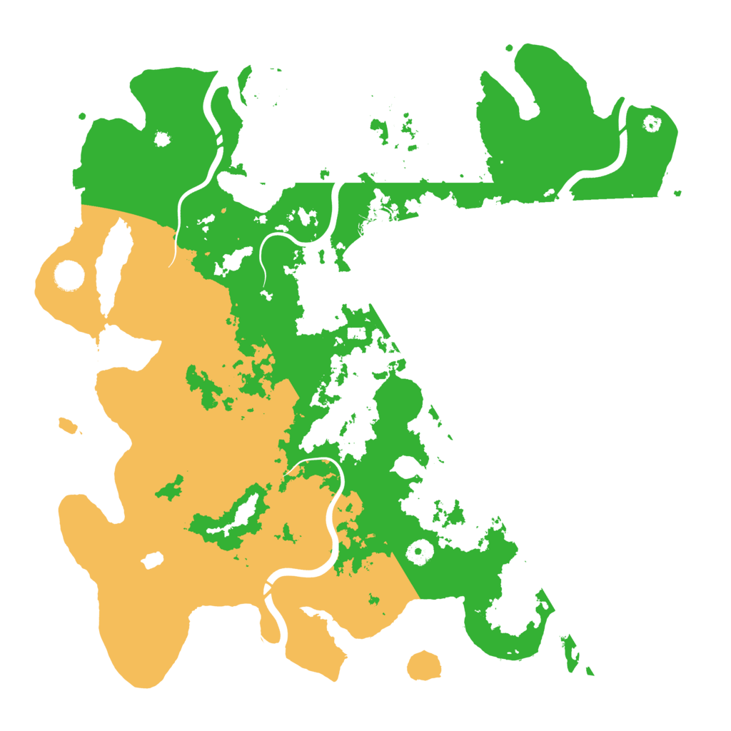 Biome Rust Map: Procedural Map, Size: 4250, Seed: 1898686430