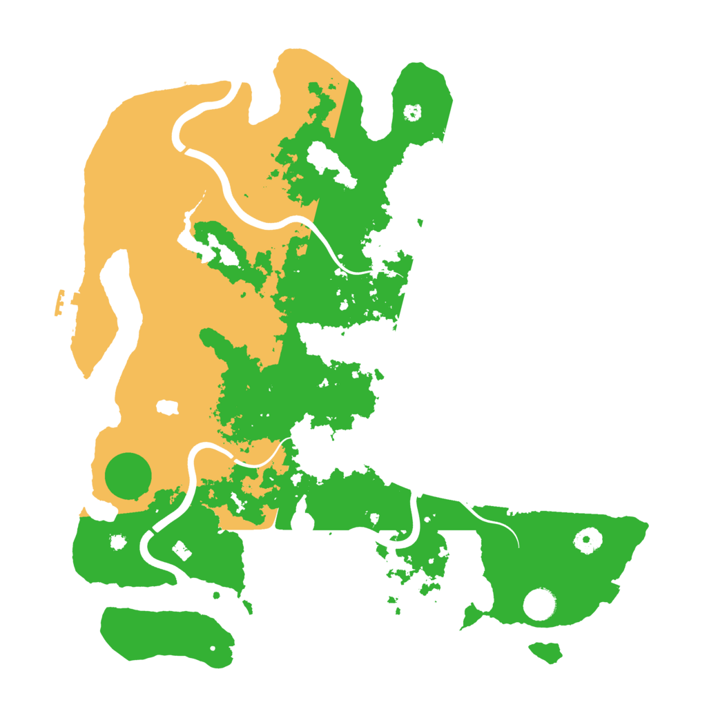 Biome Rust Map: Procedural Map, Size: 4000, Seed: 593804580