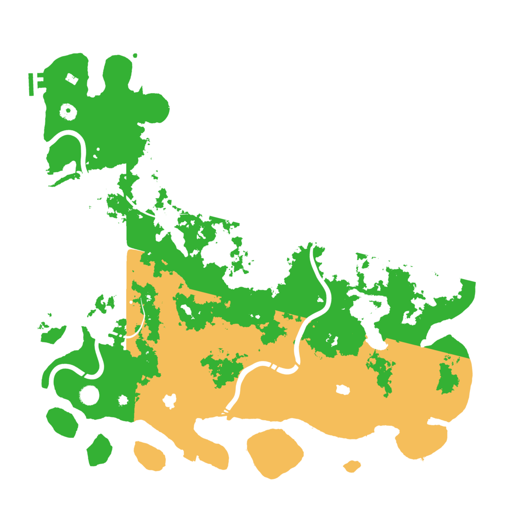 Biome Rust Map: Procedural Map, Size: 4500, Seed: 397219034