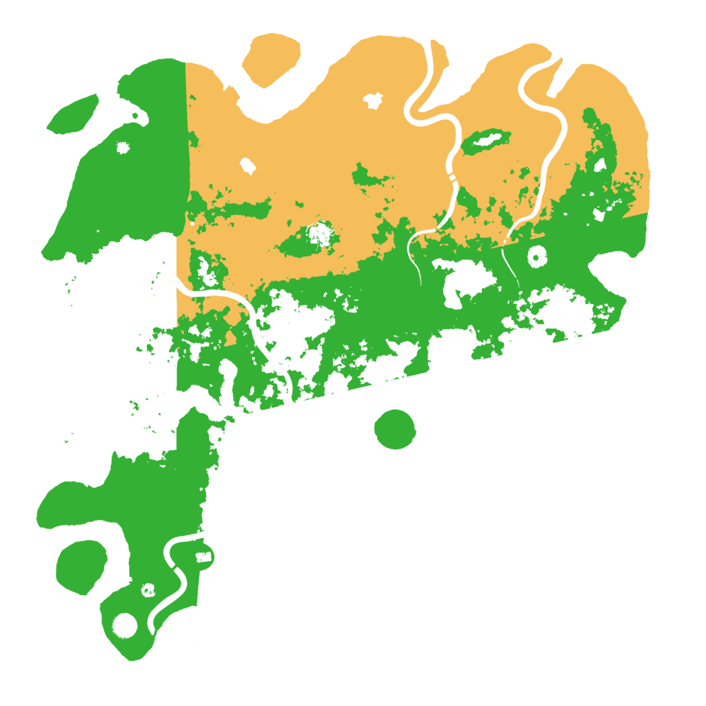 Biome Rust Map: Procedural Map, Size: 5000, Seed: 26660063