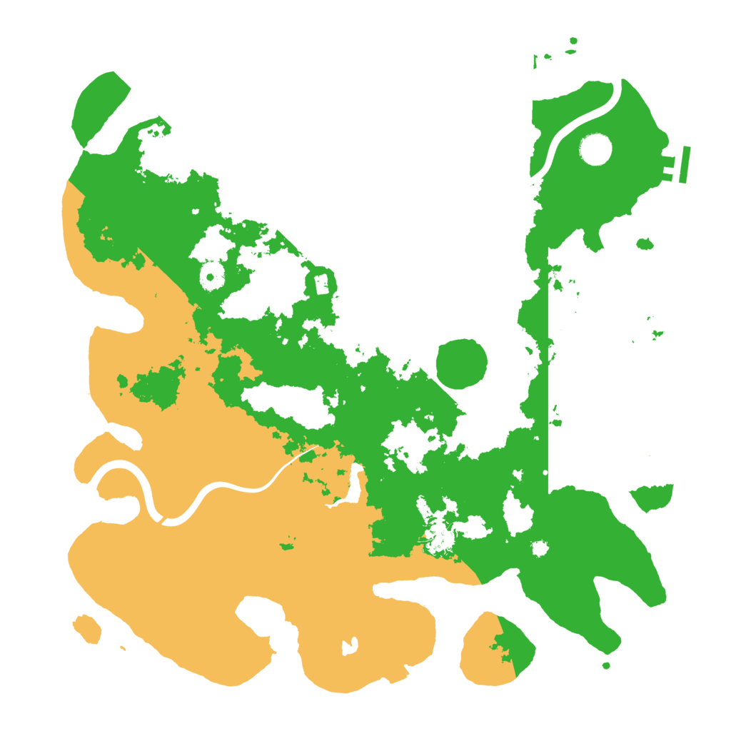 Biome Rust Map: Procedural Map, Size: 4000, Seed: 2130131392
