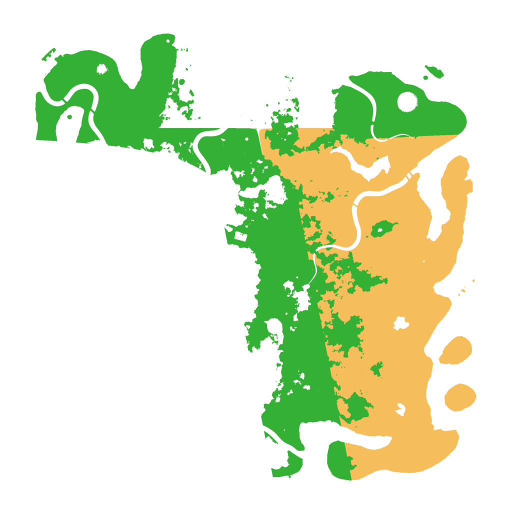 Biome Rust Map: Procedural Map, Size: 4500, Seed: 2144117879