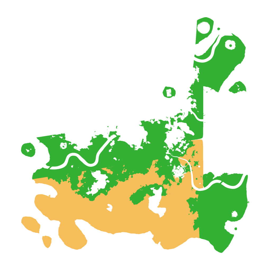 Biome Rust Map: Procedural Map, Size: 4000, Seed: 608439384