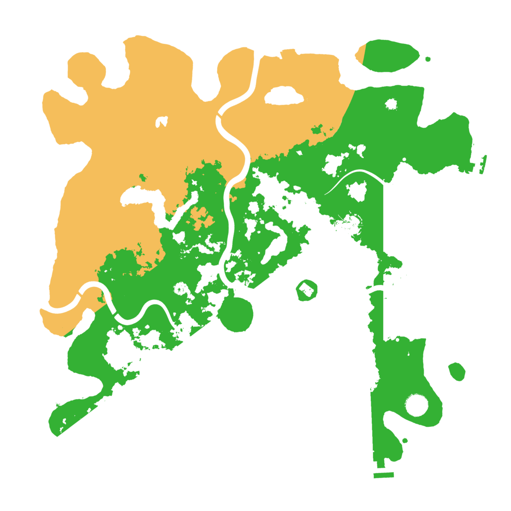 Biome Rust Map: Procedural Map, Size: 4000, Seed: 892927107