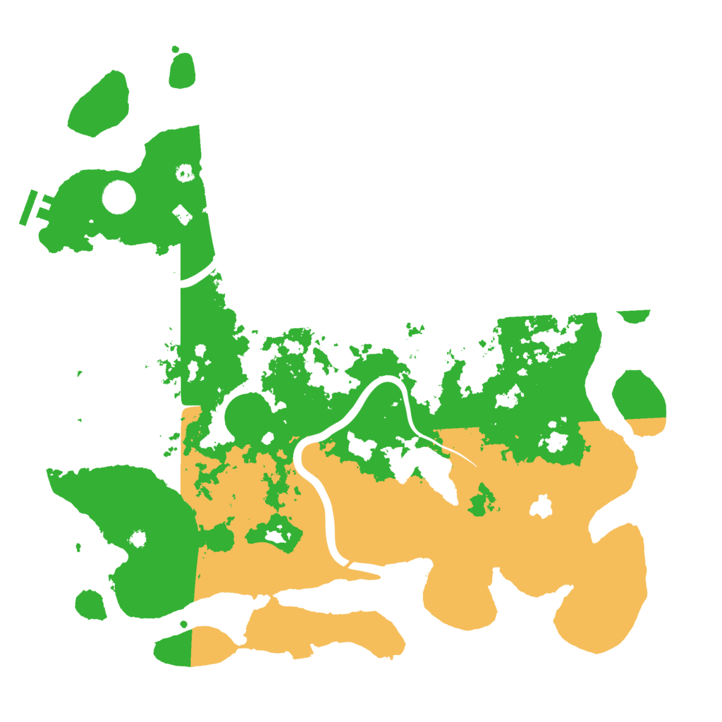 Biome Rust Map: Procedural Map, Size: 4000, Seed: 731905870