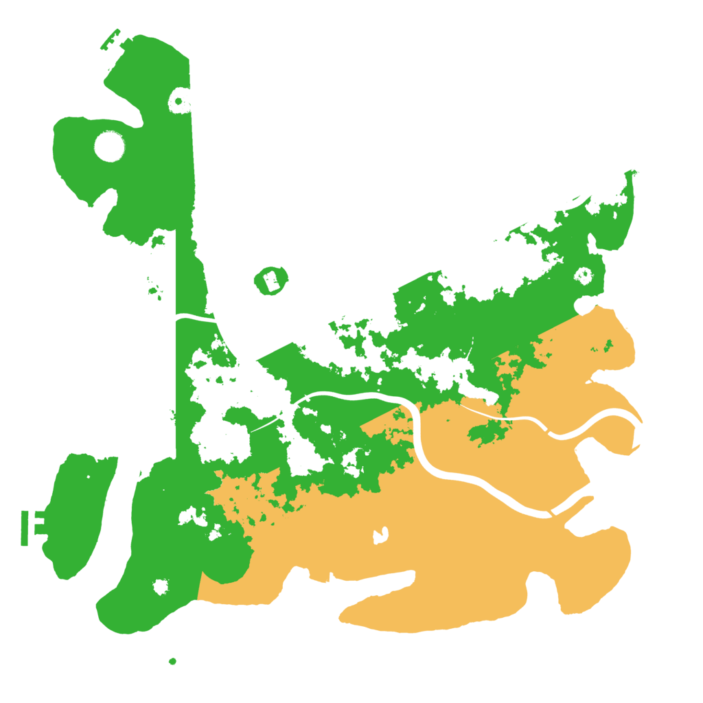 Biome Rust Map: Procedural Map, Size: 4050, Seed: 476217983