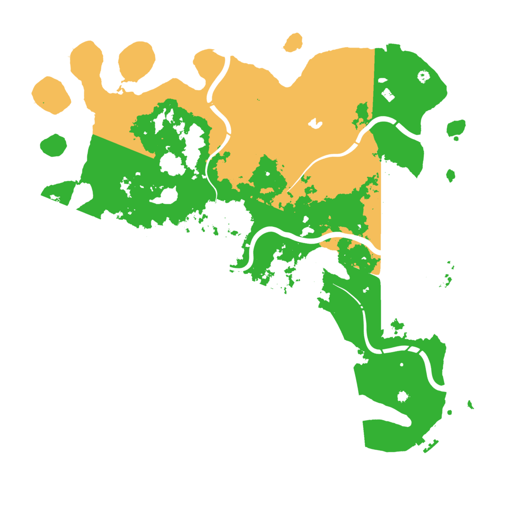 Biome Rust Map: Procedural Map, Size: 4250, Seed: 845755482