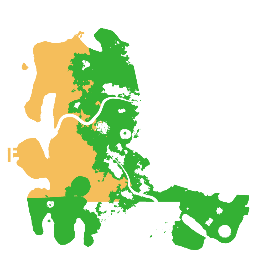Biome Rust Map: Procedural Map, Size: 3750, Seed: 1840077996