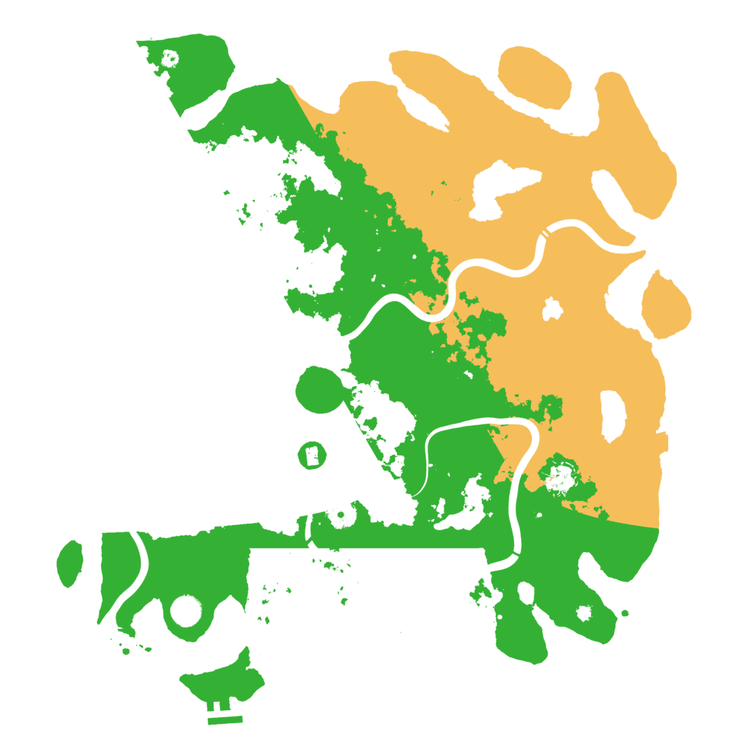 Biome Rust Map: Procedural Map, Size: 4250, Seed: 268604293