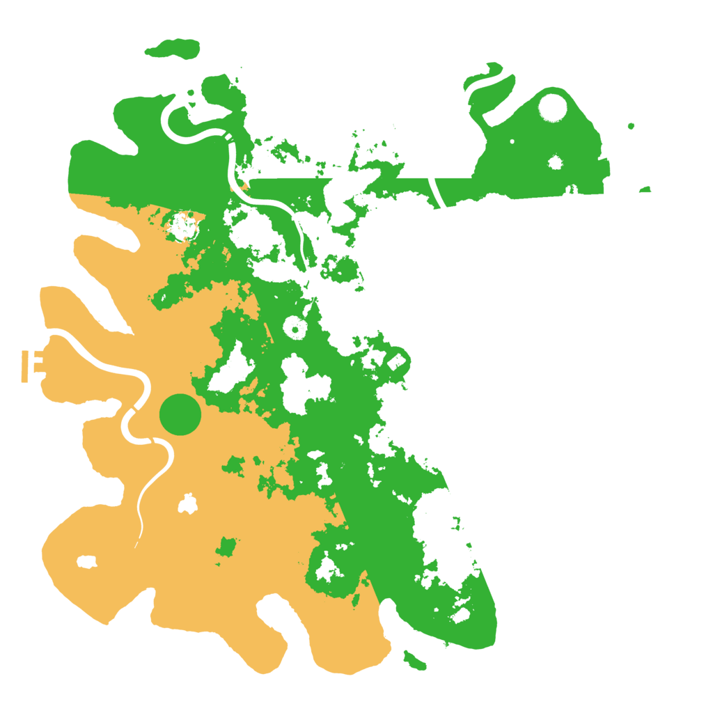Biome Rust Map: Procedural Map, Size: 4500, Seed: 2063368059