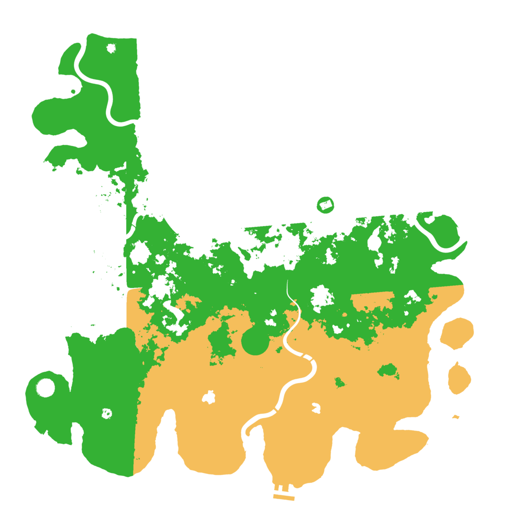 Biome Rust Map: Procedural Map, Size: 4800, Seed: 2062395760