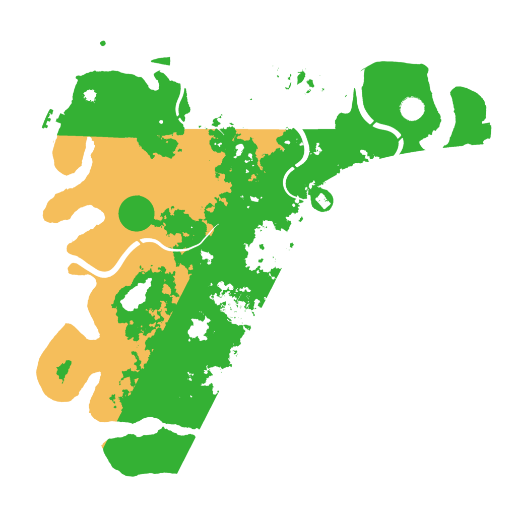 Biome Rust Map: Procedural Map, Size: 3800, Seed: 987619