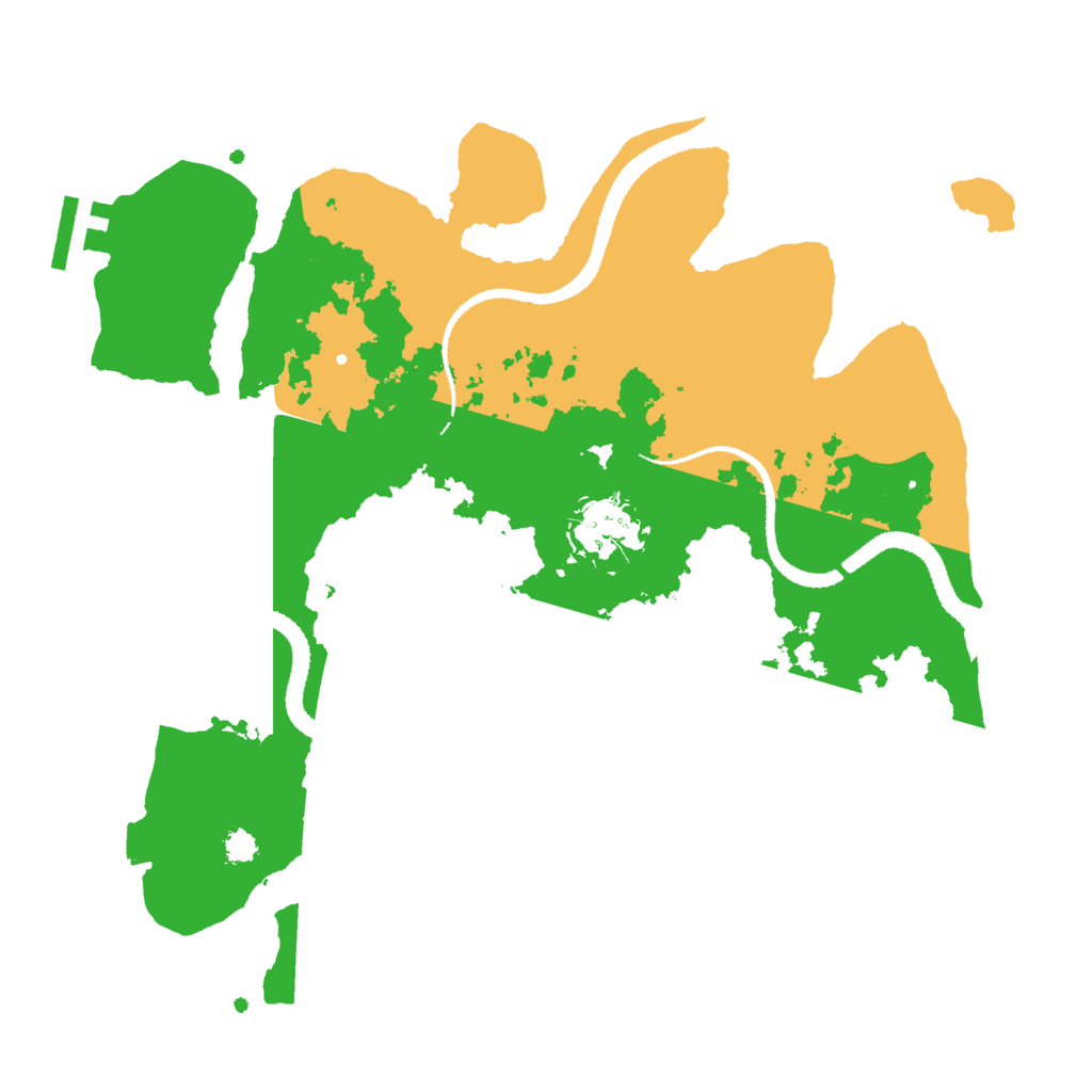 Biome Rust Map: Procedural Map, Size: 3000, Seed: 1166532418