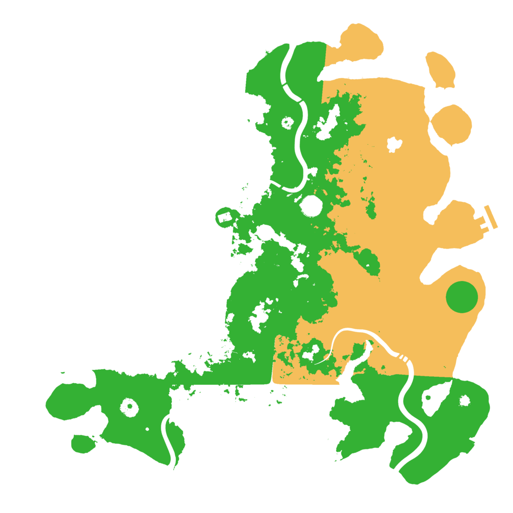 Biome Rust Map: Procedural Map, Size: 4250, Seed: 2116633843
