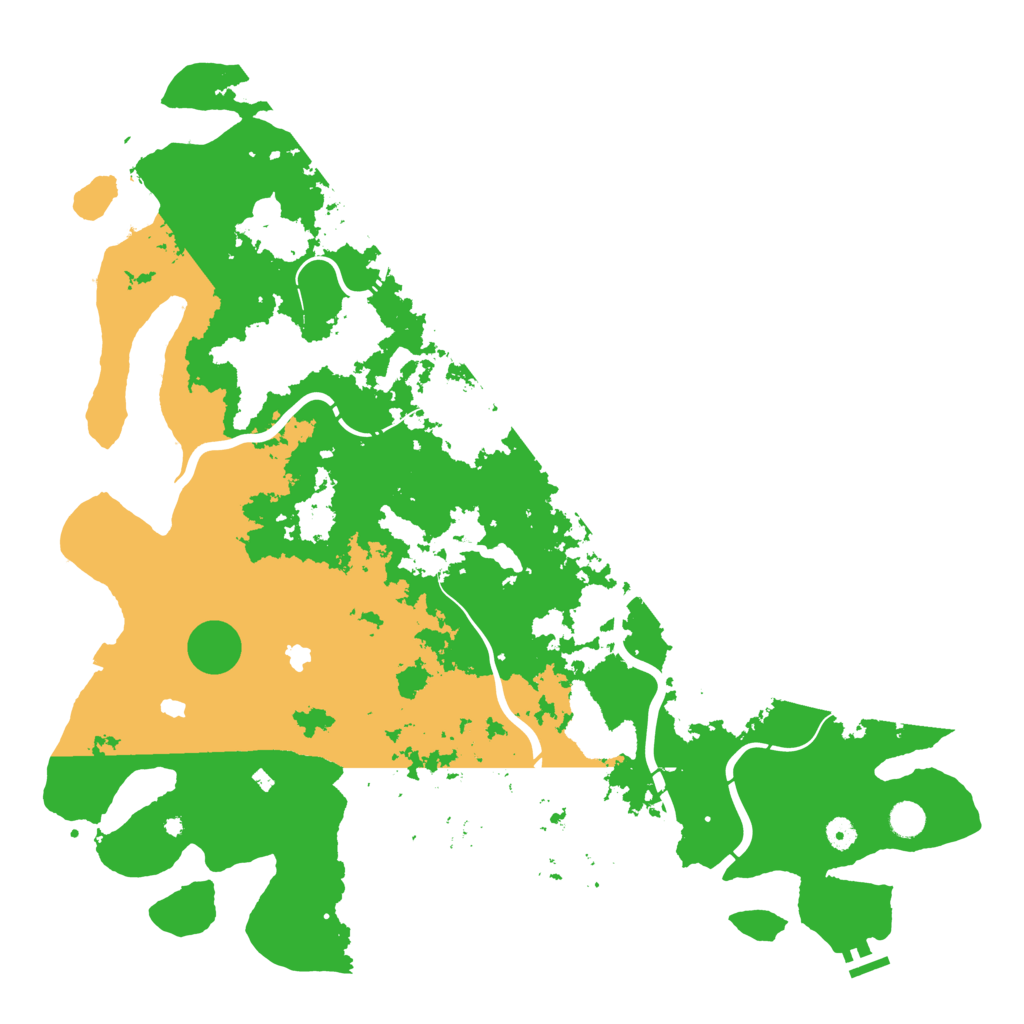 Biome Rust Map: Procedural Map, Size: 5000, Seed: 1778241695