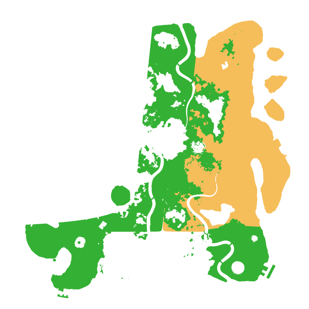 Biome Rust Map: Procedural Map, Size: 4250, Seed: 1000693544
