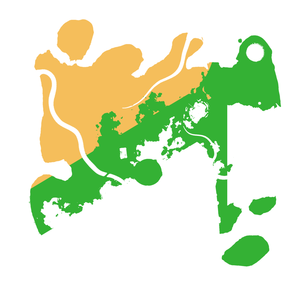 Biome Rust Map: Procedural Map, Size: 3000, Seed: 463427643