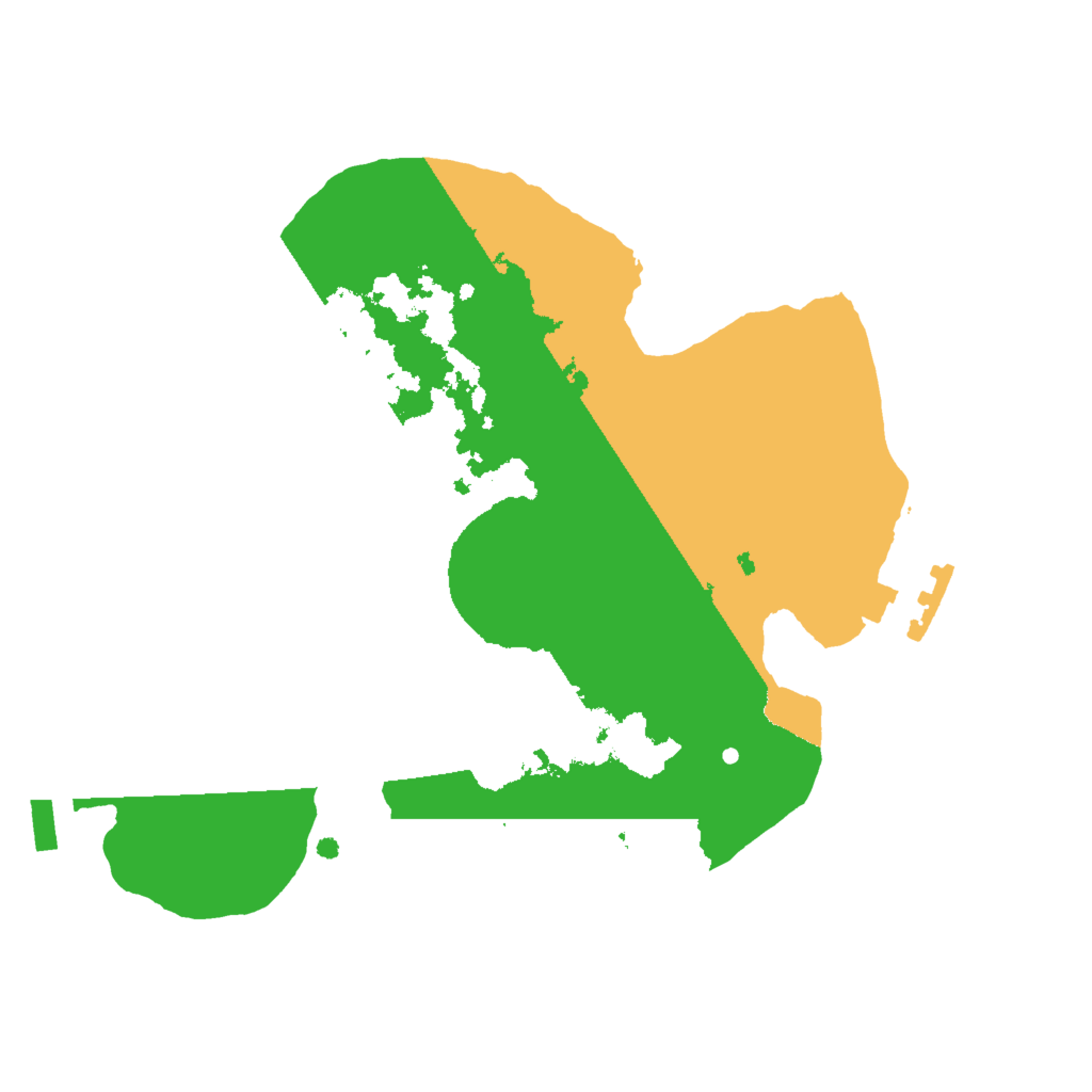 Biome Rust Map: Procedural Map, Size: 2000, Seed: 1476098339