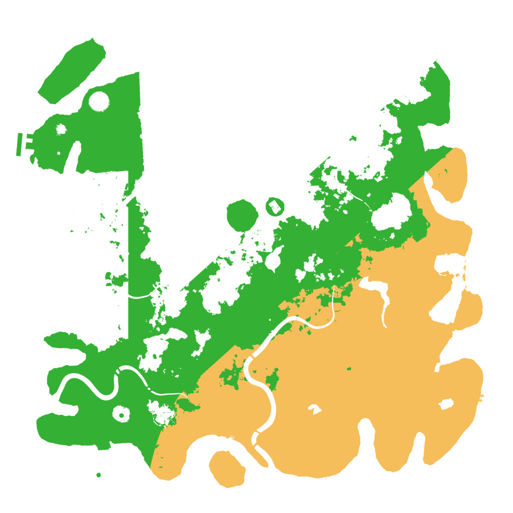 Biome Rust Map: Procedural Map, Size: 4500, Seed: 1866735634