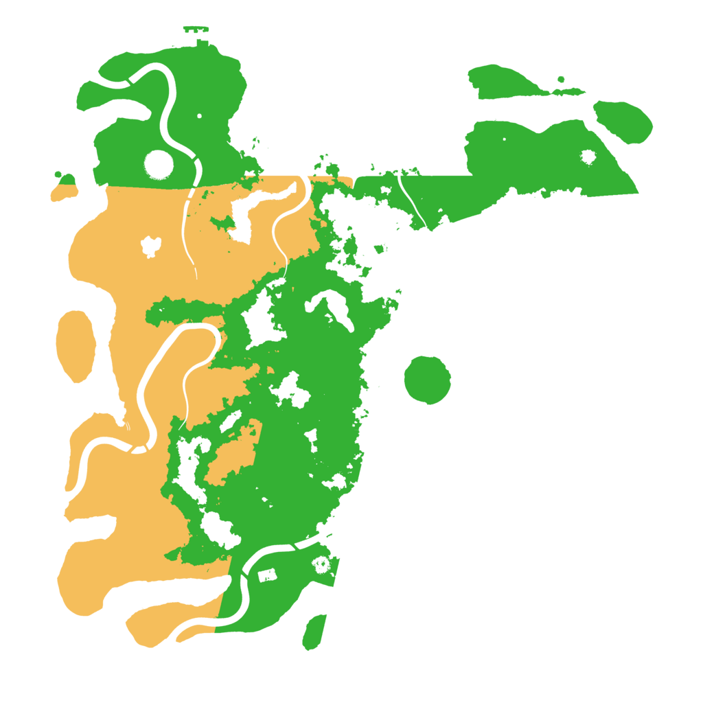 Biome Rust Map: Procedural Map, Size: 4250, Seed: 2018710230