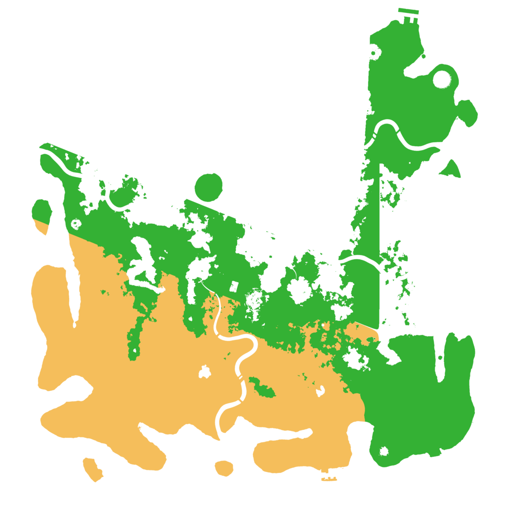 Biome Rust Map: Procedural Map, Size: 5000, Seed: 2120828630