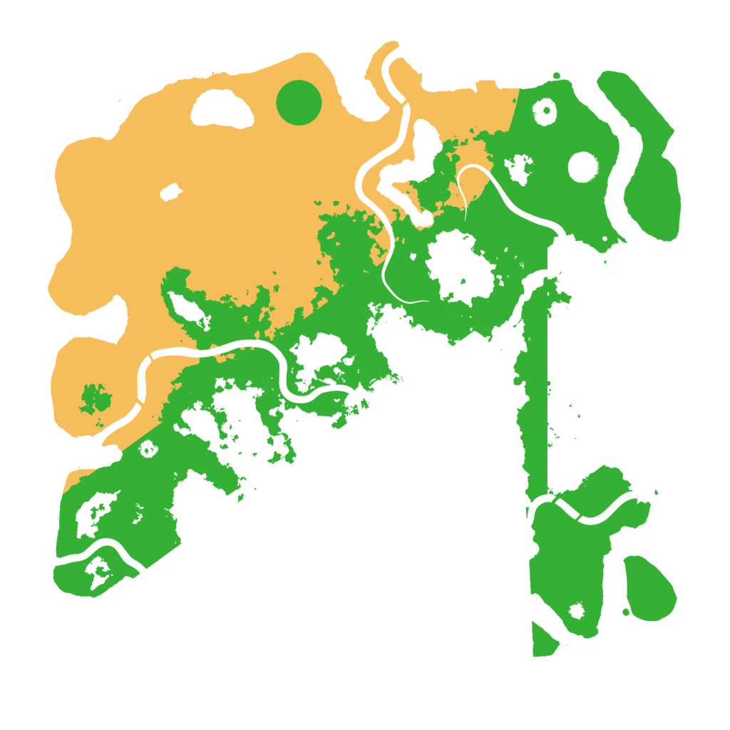 Biome Rust Map: Procedural Map, Size: 4250, Seed: 1268740219