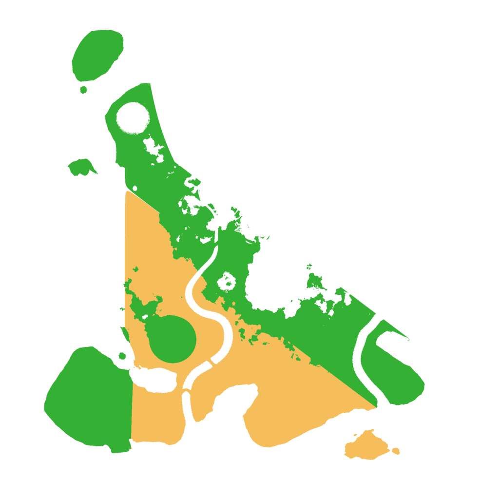 Biome Rust Map: Procedural Map, Size: 2800, Seed: 1765378497