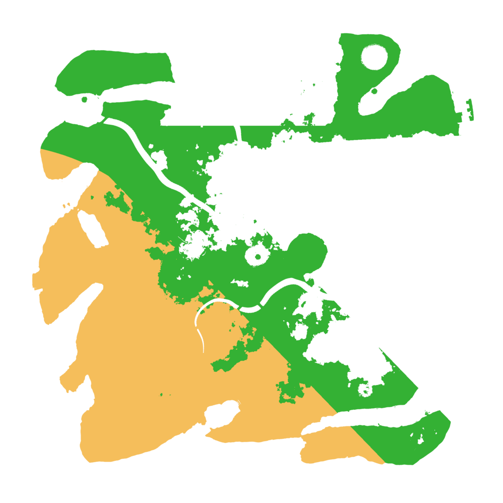 Biome Rust Map: Procedural Map, Size: 3500, Seed: 1211948398