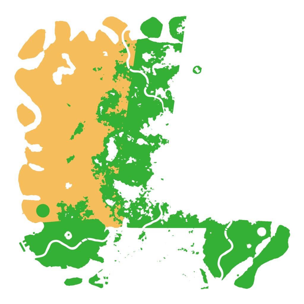 Biome Rust Map: Procedural Map, Size: 5998, Seed: 139554931