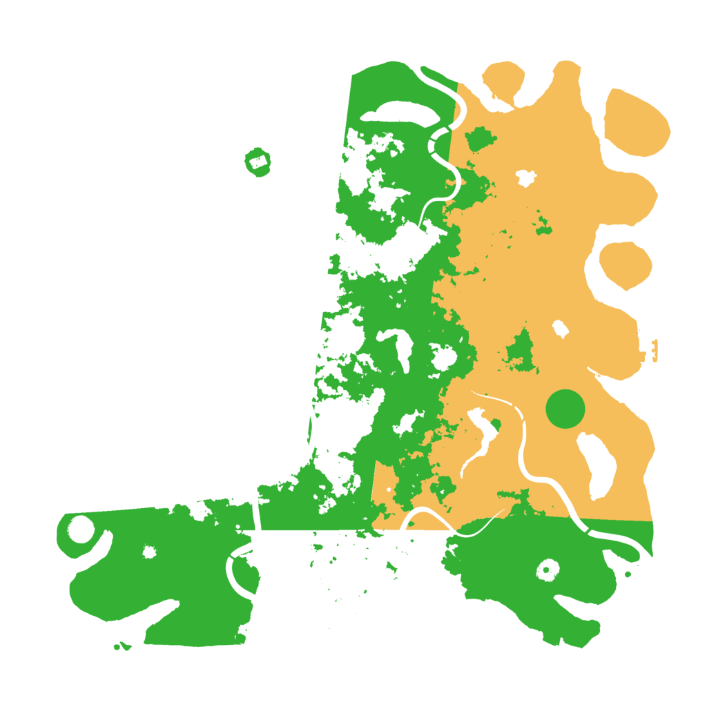 Biome Rust Map: Procedural Map, Size: 4750, Seed: 168815292
