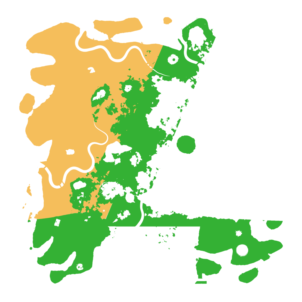 Biome Rust Map: Procedural Map, Size: 4500, Seed: 1472061472