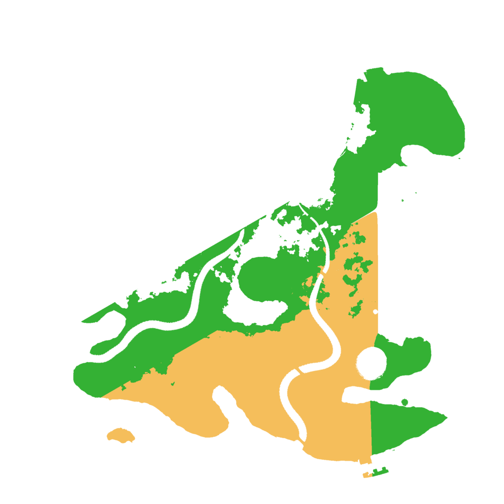 Biome Rust Map: Procedural Map, Size: 3000, Seed: 3920864
