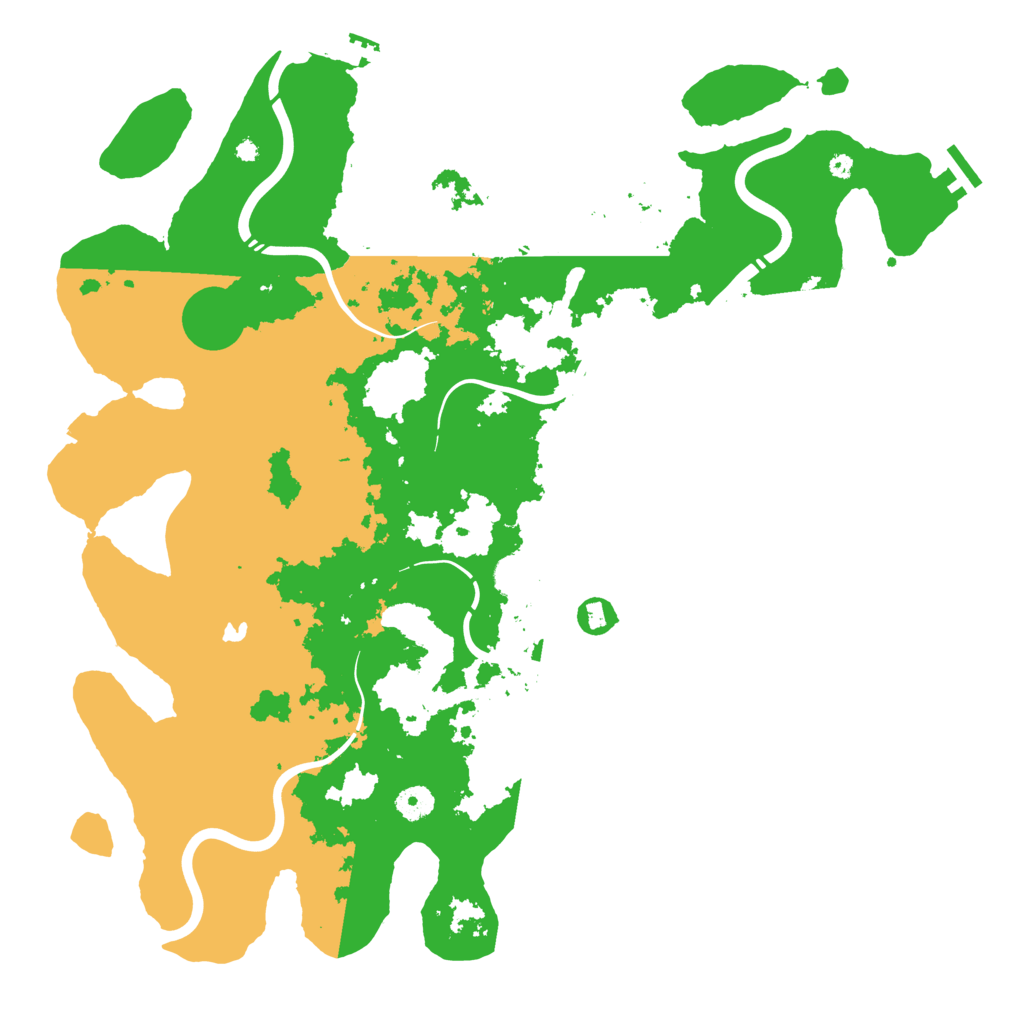 Biome Rust Map: Procedural Map, Size: 4311, Seed: 1379776