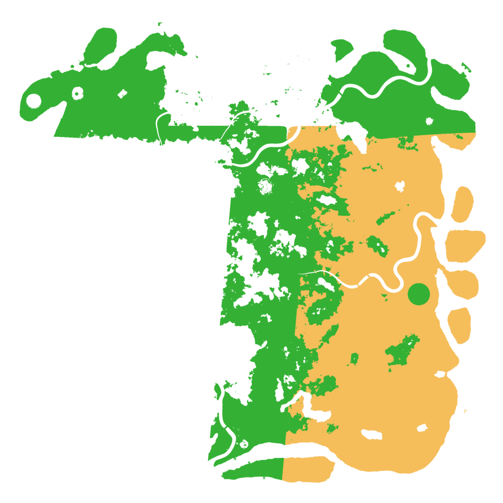 Biome Rust Map: Procedural Map, Size: 6000, Seed: 1948337299