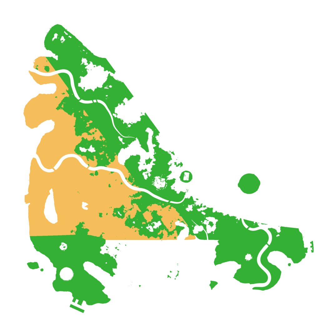 Biome Rust Map: Procedural Map, Size: 4250, Seed: 1095649200